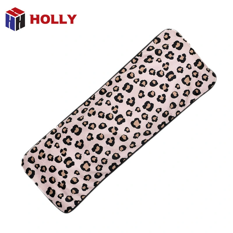 Leopard Grain Design Beads Microwave Lavender Wheat Bag Pack Heat Pad for Neck