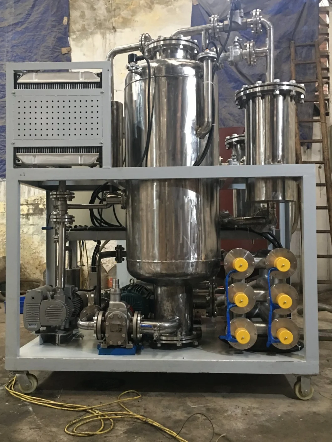 Stainless Eh Phosphate Ester Fire-Resistant Oil Purifier