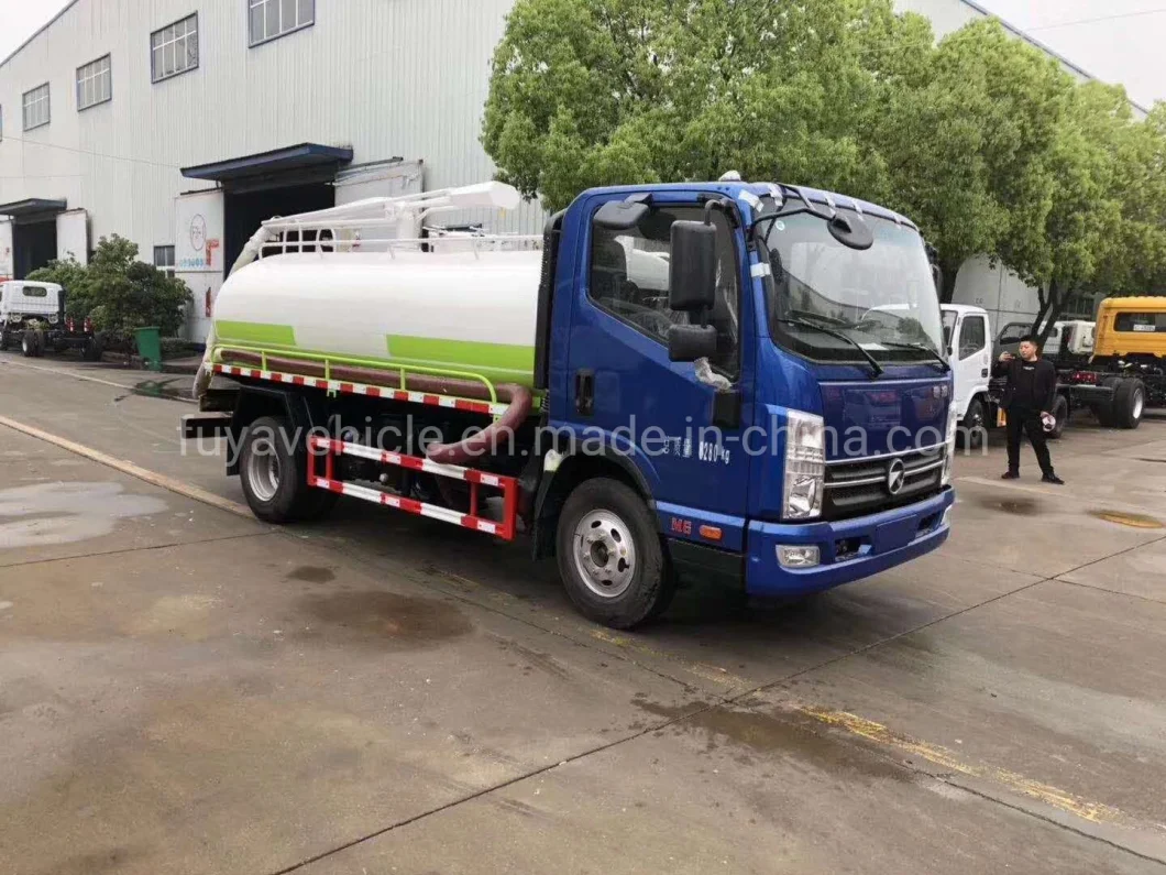 Kama 4000L Liquid Waste Disposal Truck 5000L Fecal Suction Truck Price Dimension