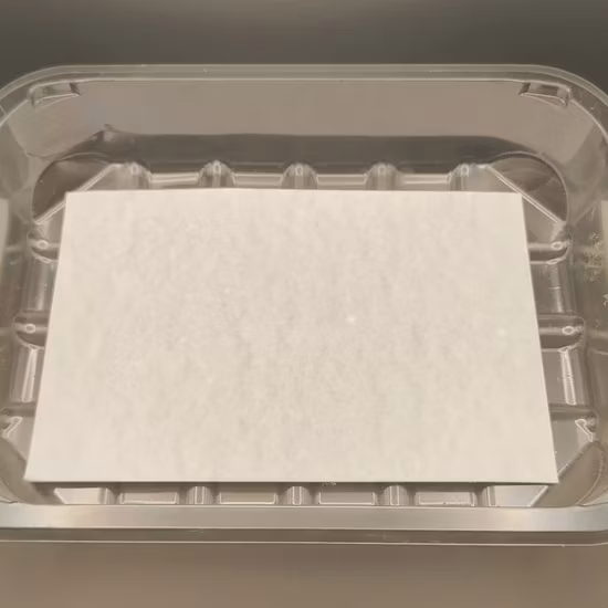 Одноразовая подушечка для впитывания мяса, морепродуктов, фруктов.